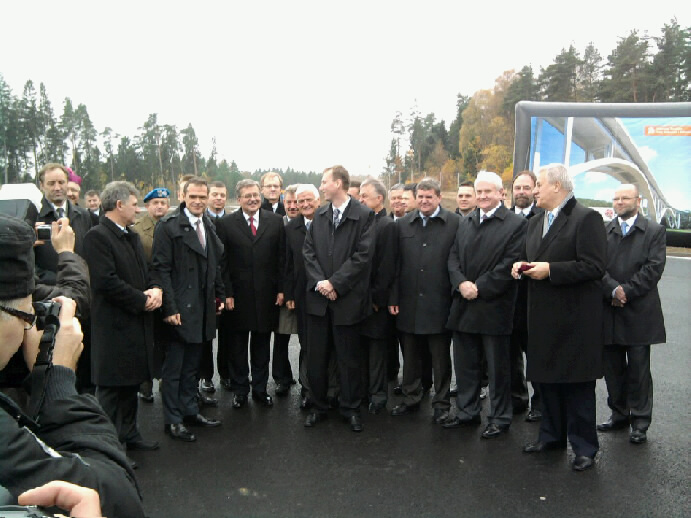 Prezydent na obwodnicy