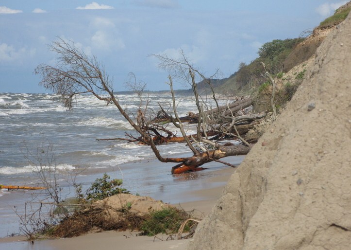 Wybrzeże od Ustki do Łeby zagrożone