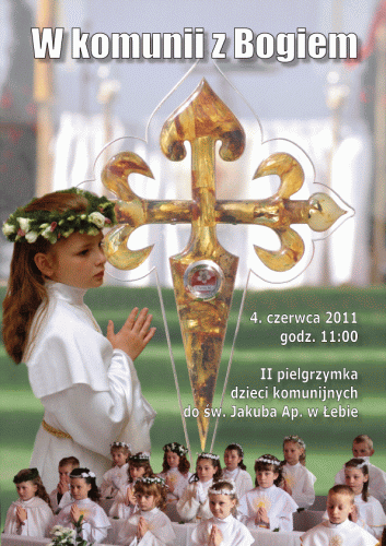 II pielgrzymka dzieci pierwszokomunijnych w Łebie