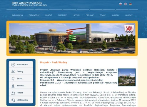 Ruszyła strona aquaparku