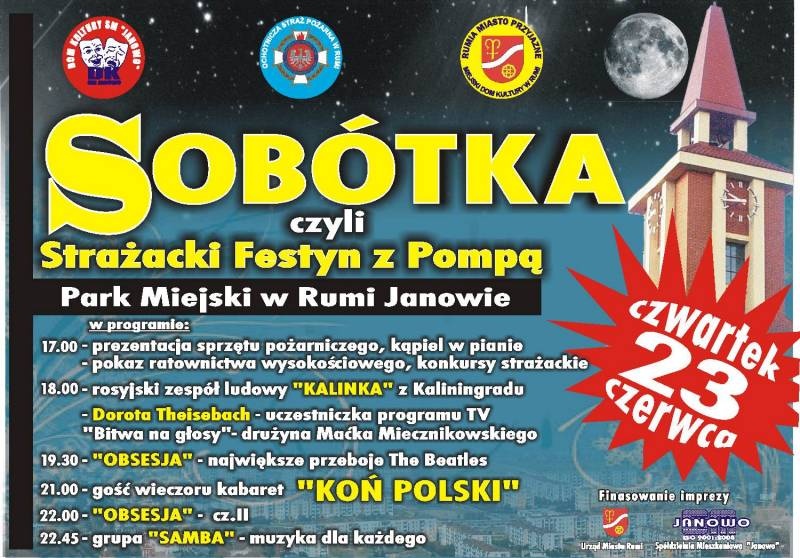Noc Świętojańska w Rumi i Redzie