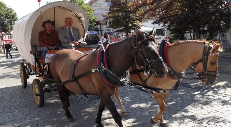 Bryczką z Katowic do Ustki