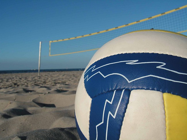 Siatkówka plażowa w Ustce