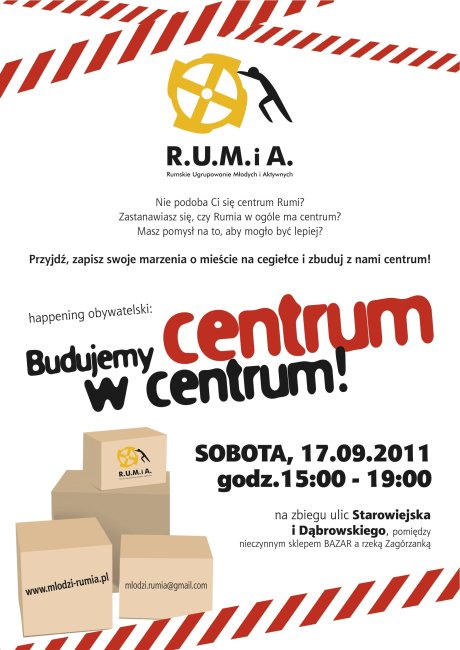 Happening obywatelski w Rumi