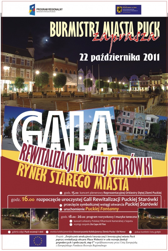Uroczyste otwarcie Starówki w Pucku