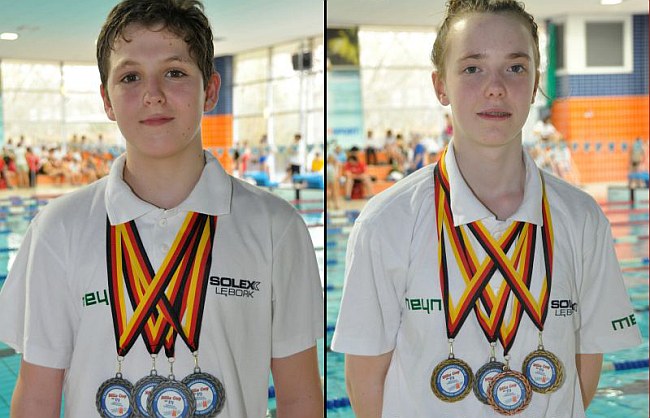 Świetny występ lęborskich pływaków