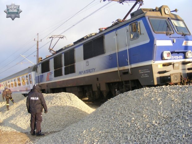 Wykoleił się pociąg jadący z Gdyni do Krakowa