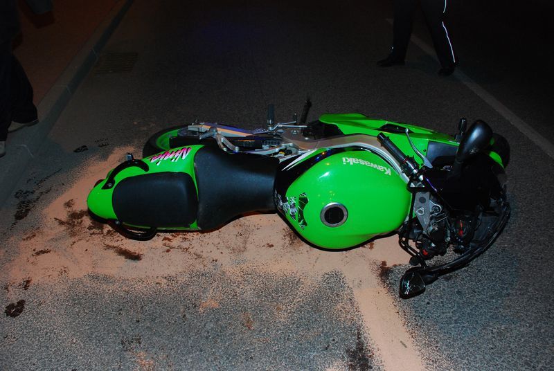 Rumia: Śmierć motocyklisty