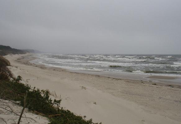 Plaża w Czołpinie już bezpieczna