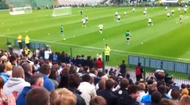 Niemcy już w Gdańsku. Odbyli pierwszy trening