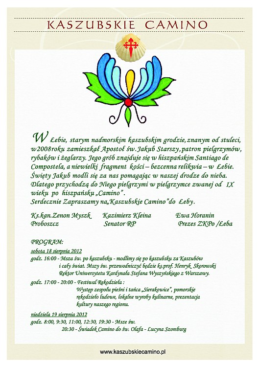 Kaszubskie Camino w Łebie