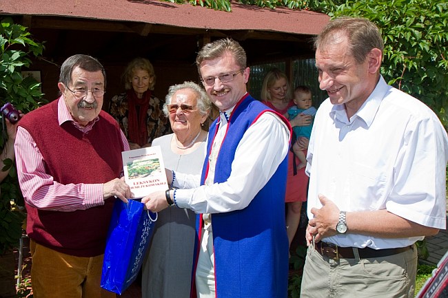 Kaszubi z Banina spotkali się z Gunterem Grassem