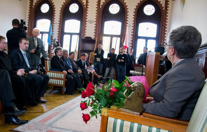 Nie przyjął honorowego wyróżnienia