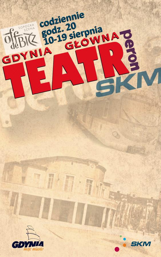 Rozsiądź się na peronie w Gdyni jak w teatrze