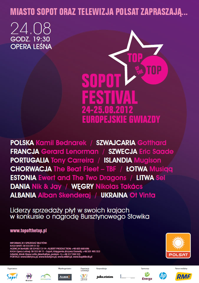 Sopot Festival powraca na deski Opery Leśnej