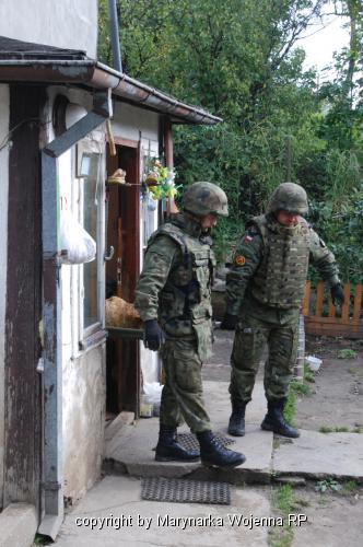 Bomba lotnicza w prywatnym domu
