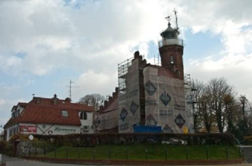 Zabytkowa latarnia morska w remoncie. Ma 120 lat