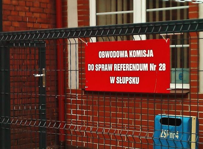 Po referendum w Słupsku. Zabrakło 3082 głosów
