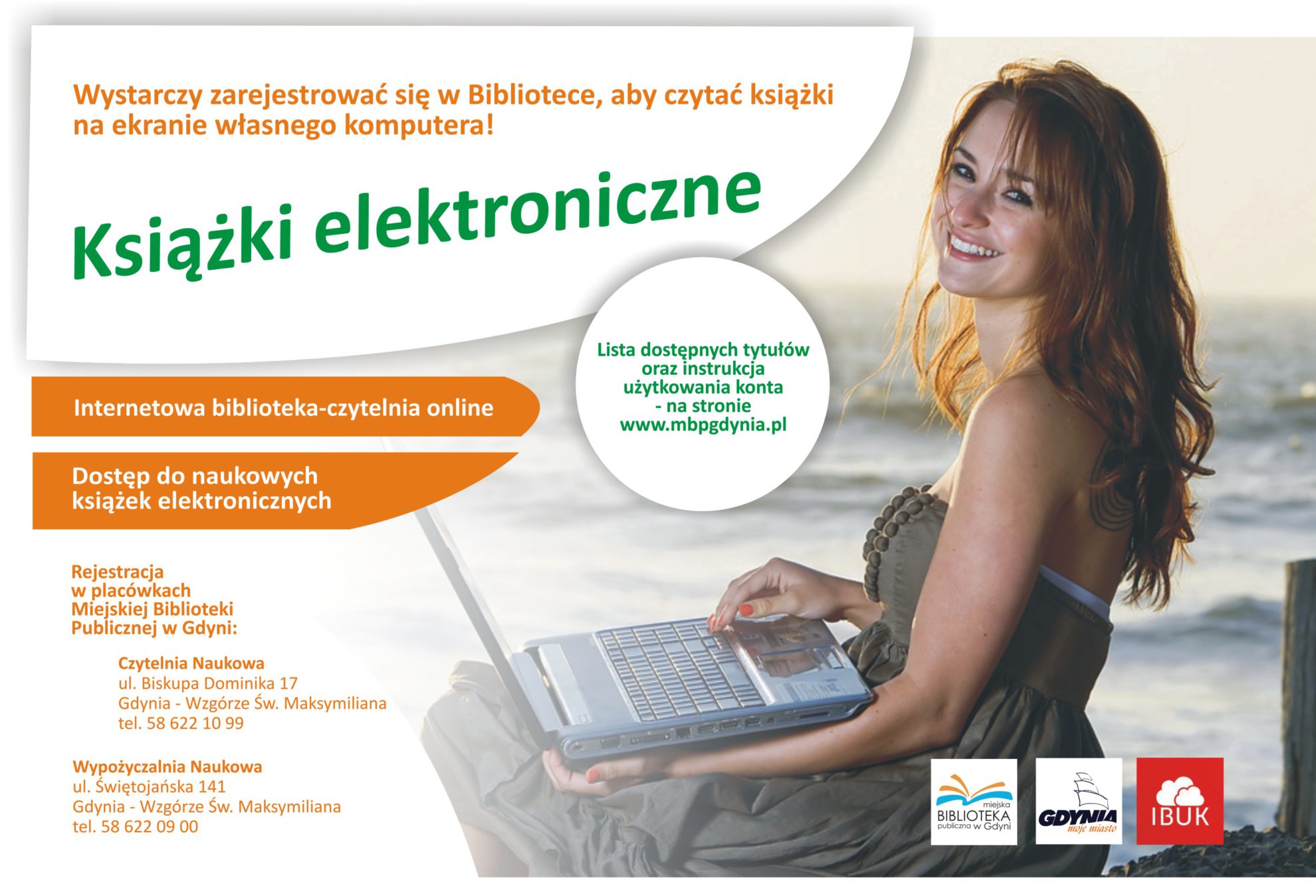 Książki online. Gdyńska biblioteka udostępnia je za darmo