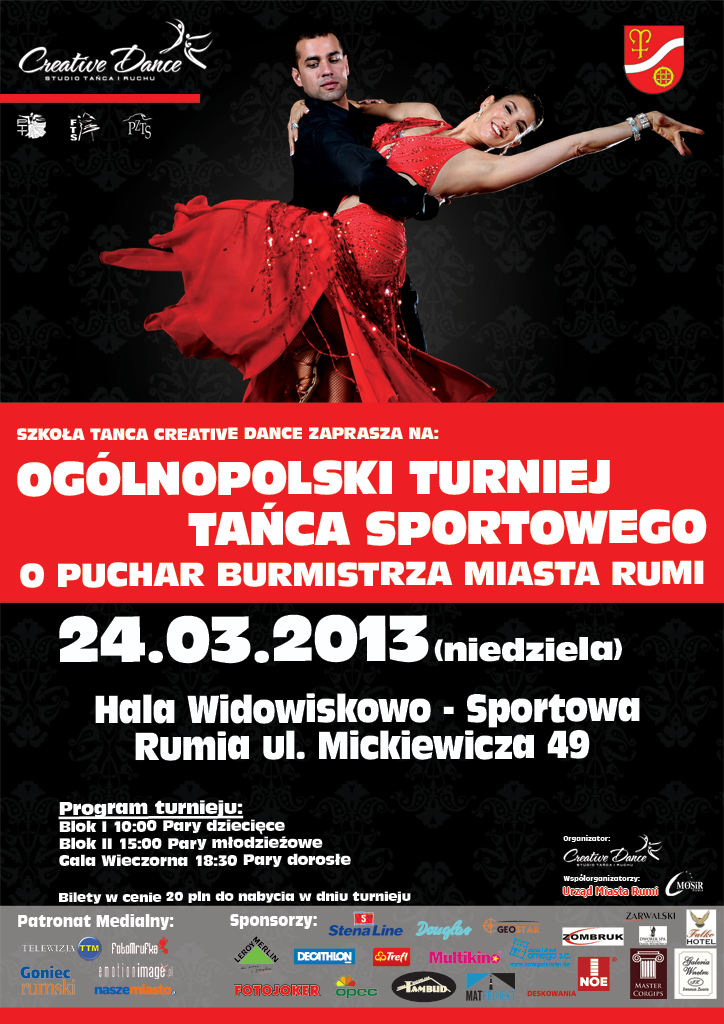 Rumia: I Ogólnopolski Turniej Tańca Sportowego