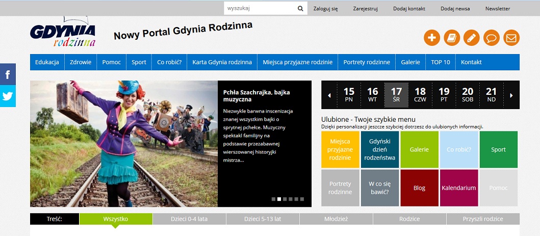Dużo cennych informacji na jednej stronie. Gdynia Rodzinna