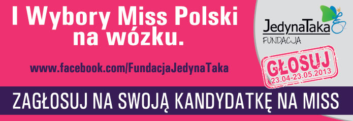 Ma szansę zostać Miss Polski na wózku. Zagłosuj
