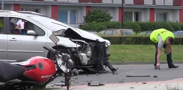 Tragiczny wypadek. Nie żyje 17-letni motocyklista