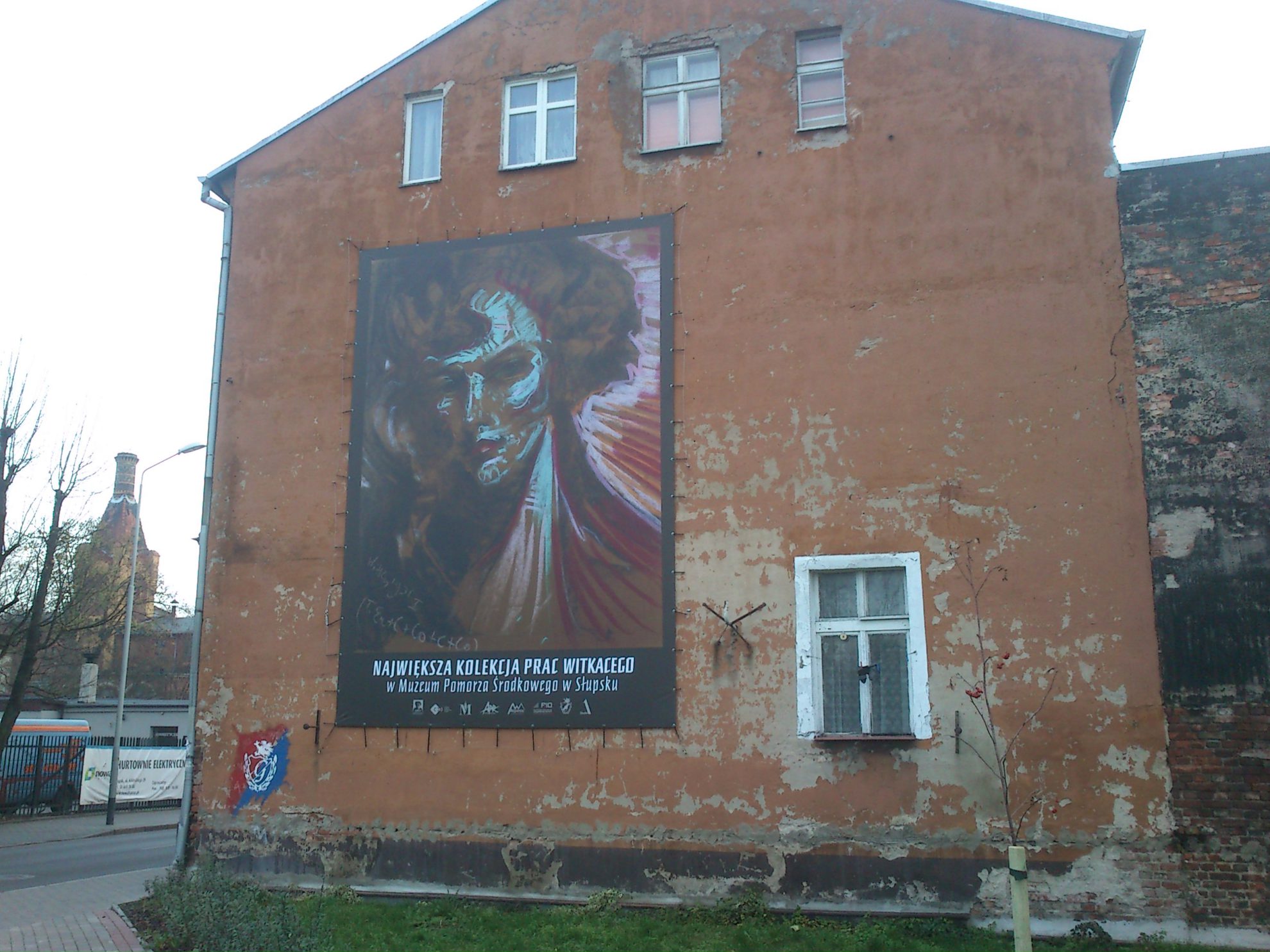 Witkacy na słupskich blokach