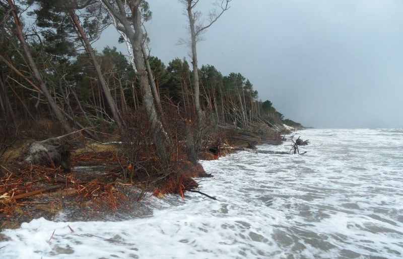 Ponad 20 milionów złotych strat przez sztorm na Bałtyku