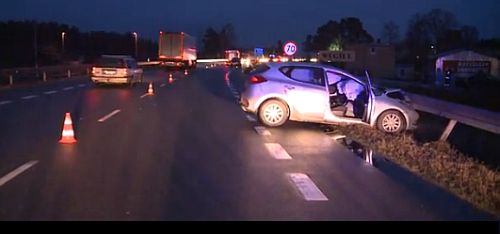Wypadek w Mostach. Jedna osoba trafiła do szpitala