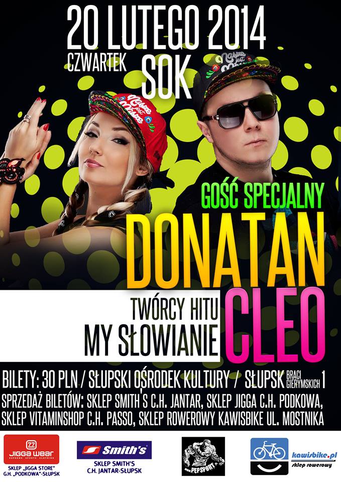 Donatan i Cleo wystąpią w Słupskim Ośrodku Kultury
