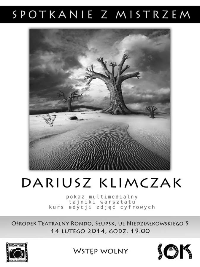 Spotkanie z mistrzem – Dariusz Klimczak