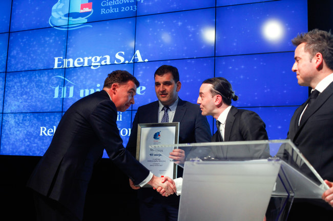 Energa wśród najlepszych spółek giełdowych