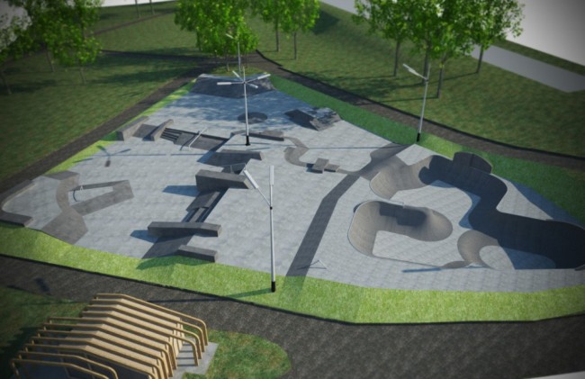 Skatepark w Gdyni. Rozpoczęto prace budowlane