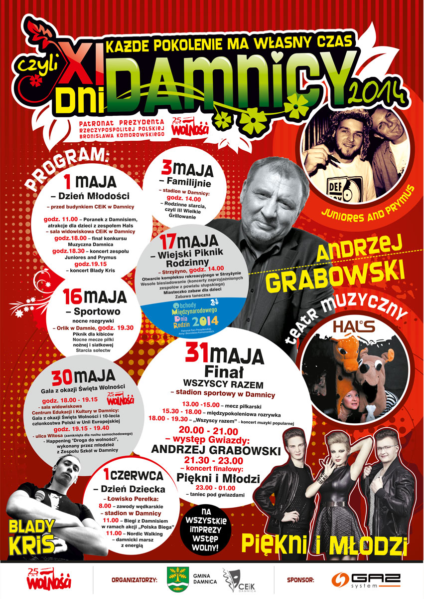 Każde pokolenie ma własny czas, czyli XI Dni Damnicy