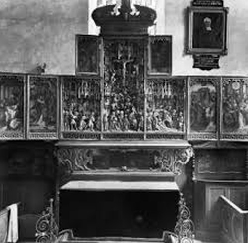 Powstanie makieta pruszczańskiego ołtarzu