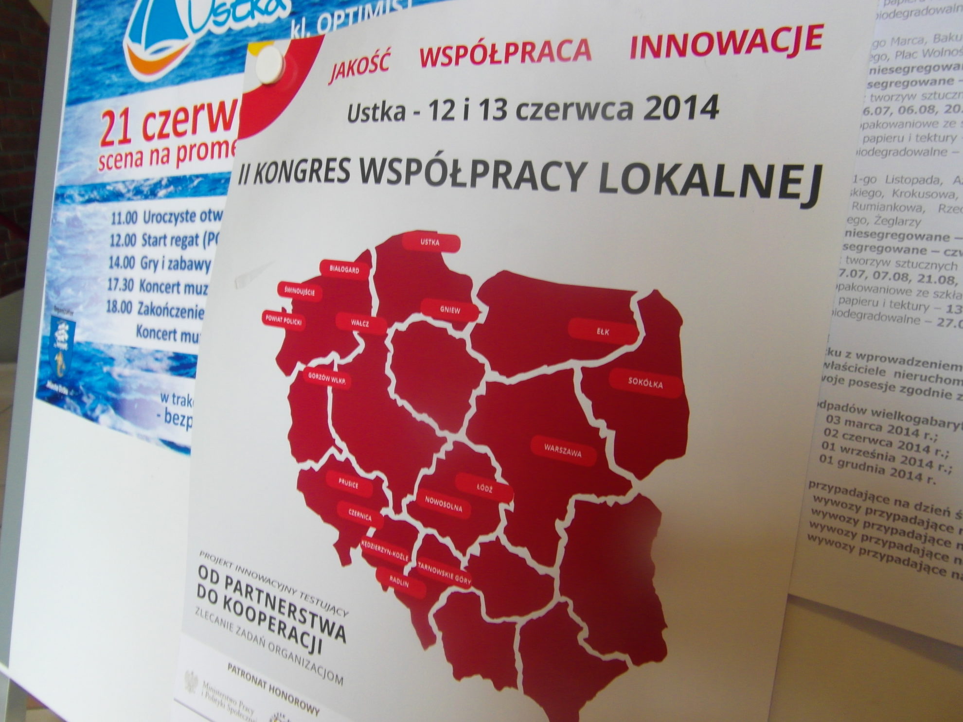 Zakończył się II Kongres Współpracy Lokalnej w Ustce