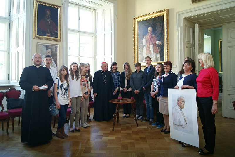 Pielgrzymka z Łeby po relikwię krwi św. Jana Pawła II