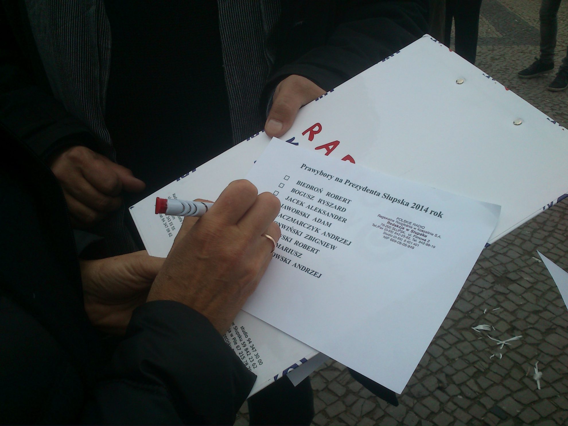 Zbigniew Konwiński wygrywa prawybory prezydenckie w Słupsku