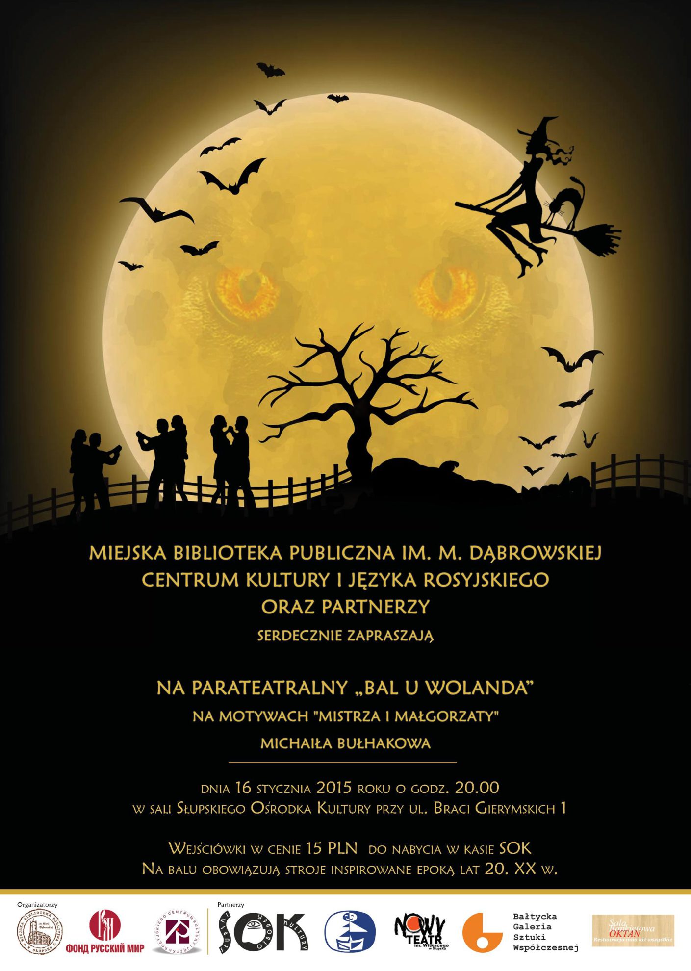 „Bal u Wolanda” w Słupskim Ośrodku Kultury