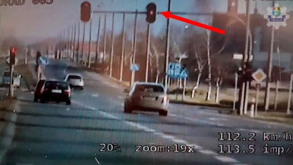 W kilka minut uzbierał 33 punkty karne