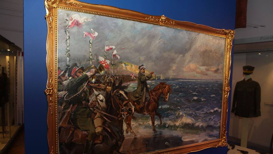 Obraz „Zaślubiny Polski z morzem” Wojciecha Kossaka trafił do zbiorów Muzeum Wojska Polskiego