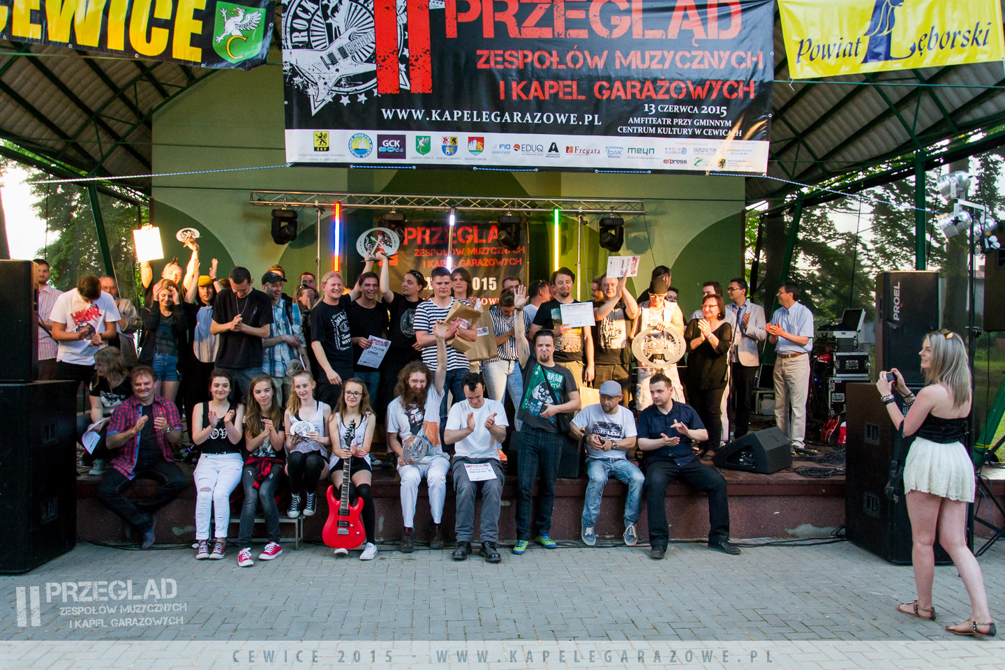 Zespół Haraszo najlepszy w II Przeglądzie Zespołów Muzycznych i Kapel Garażowych Cewice 2015