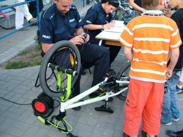 Policjanci w Słupsku będą znakować rowery