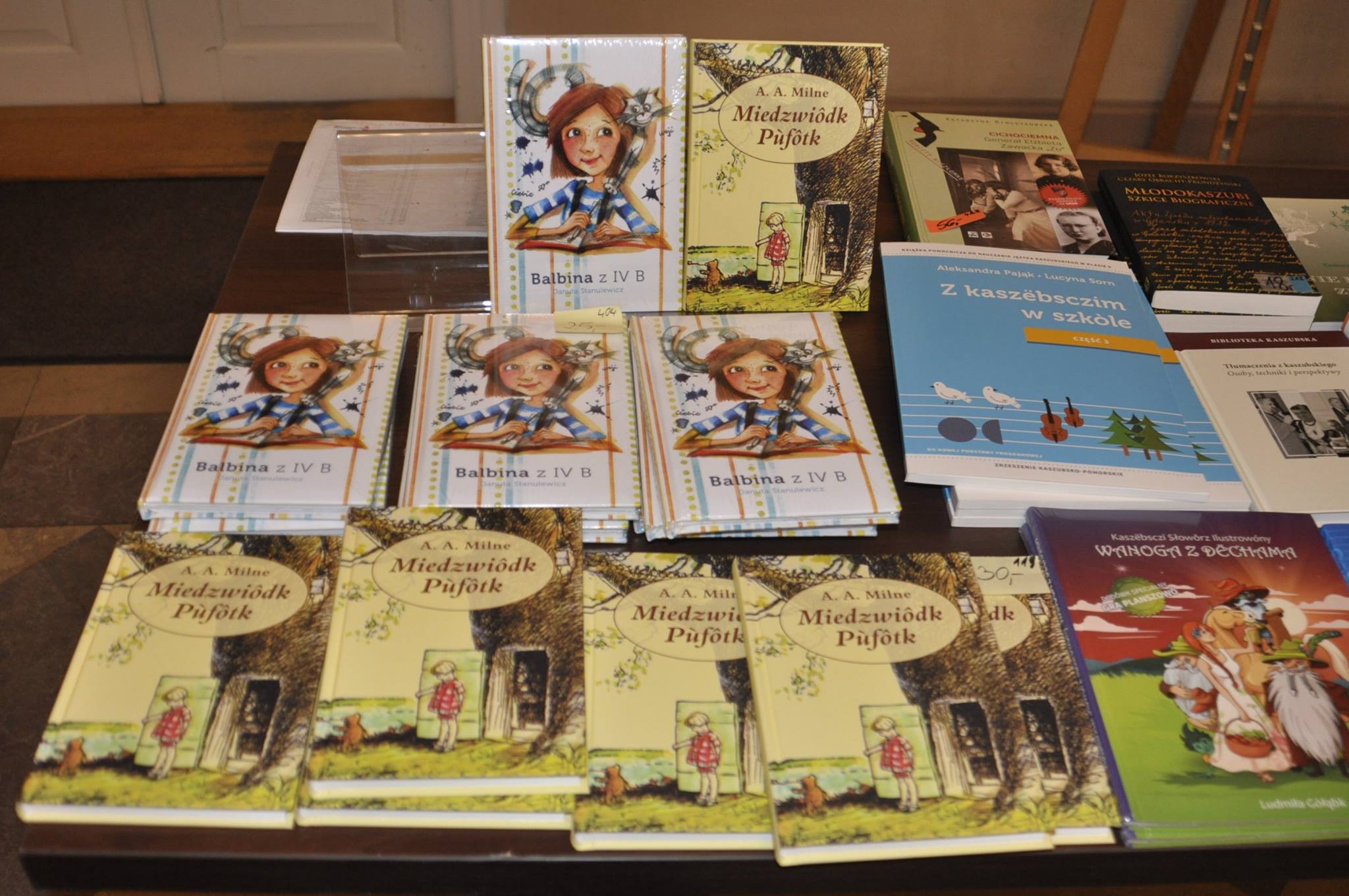 „Kubuś Puchatek” i „Balbina z IV B” po kaszubsku