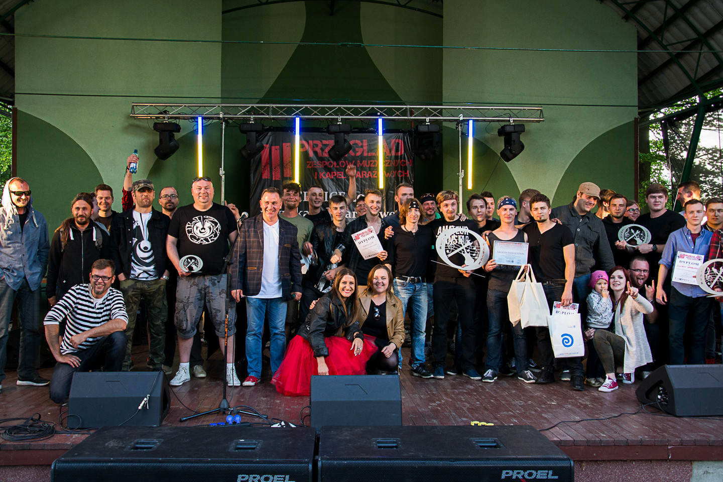 Zespół TARGET najlepszy na Przeglądzie w Cewicach