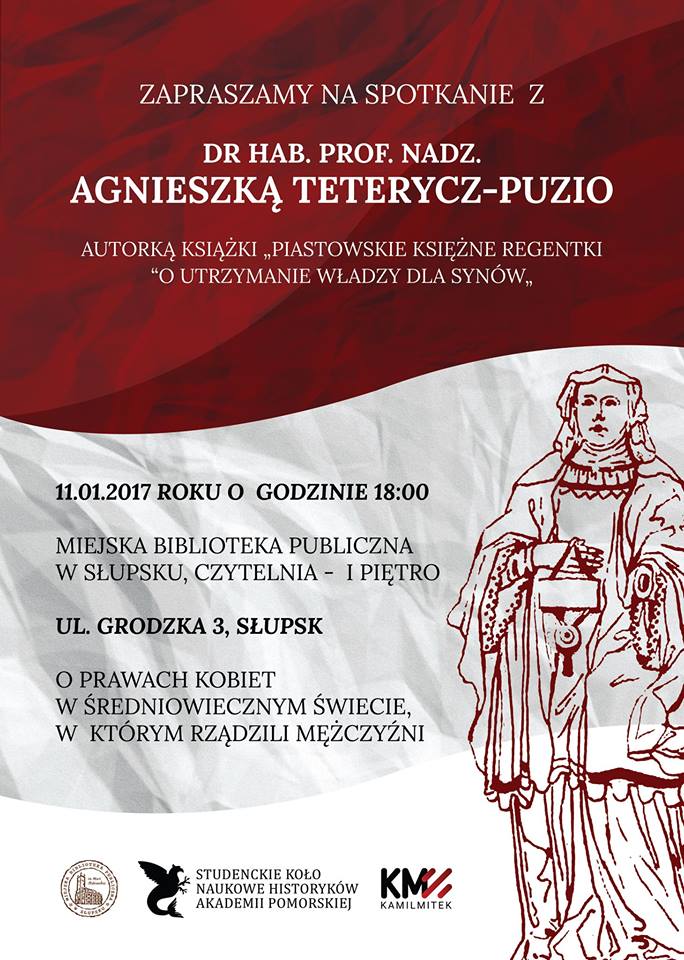 Spotkanie autorskie z prof. Agnieszką Teterycz-Puzio