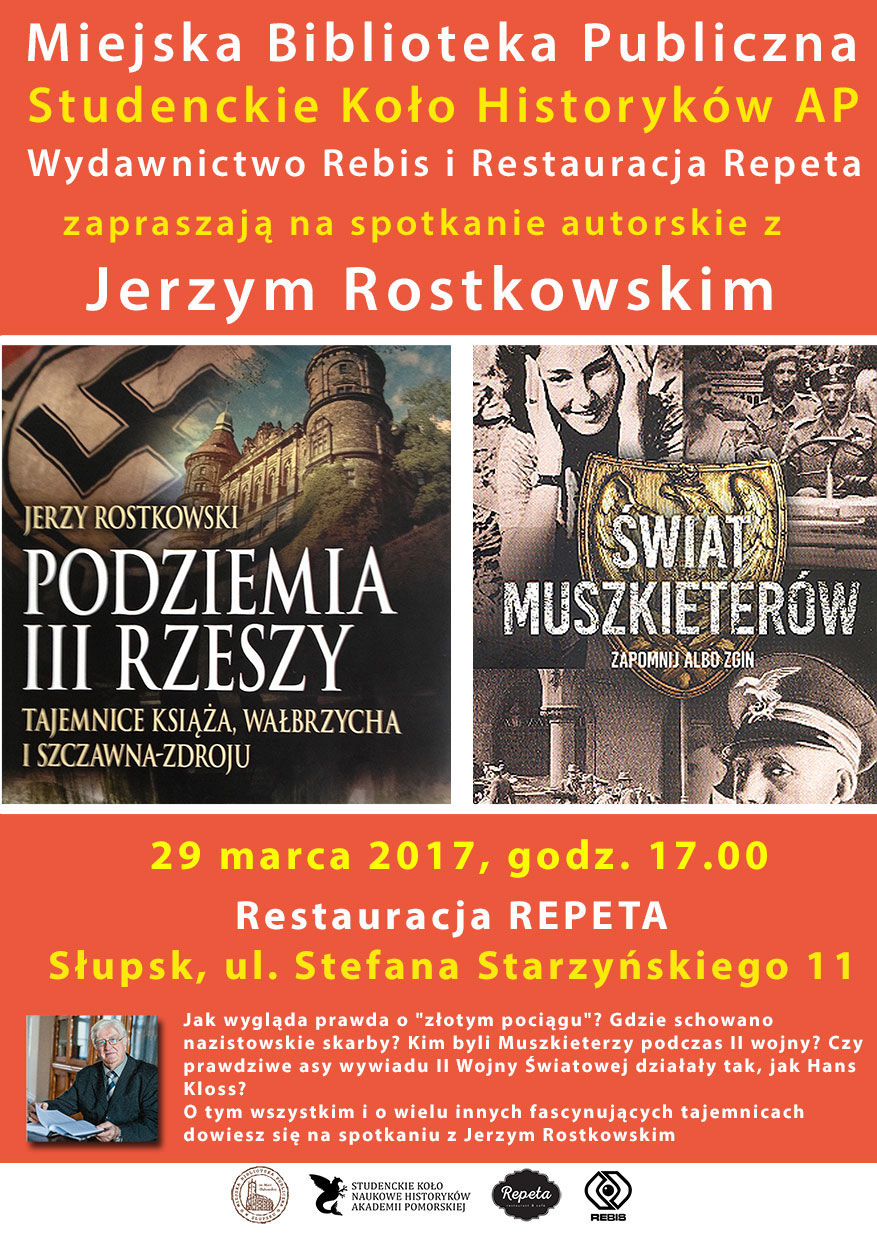 Jak wygląda prawda o „Złotym Pociągu”? Dowiesz się na spotkaniu z Jerzym Rostkowskim