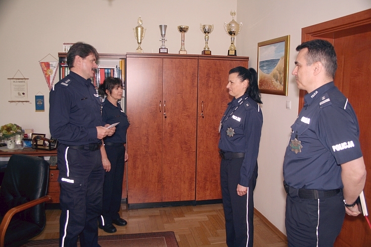 Policjantka słupskiej Szkoły Policji nagrodzona przez Ministra Spraw Wewnętrznych i Administracji!