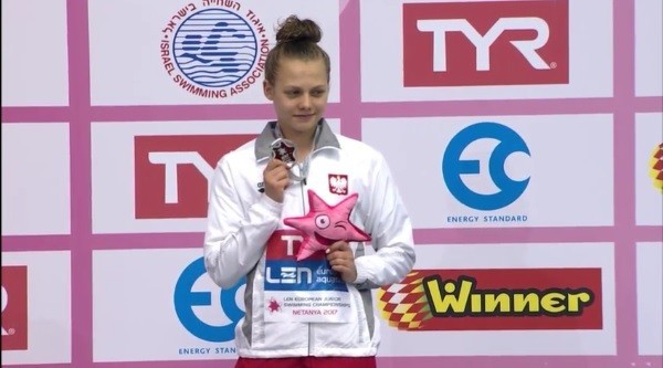 Pływaczka z Lęborka wicemistrzynią Europy Juniorów!